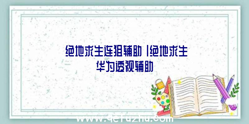 「绝地求生连狙辅助」|绝地求生华为透视辅助